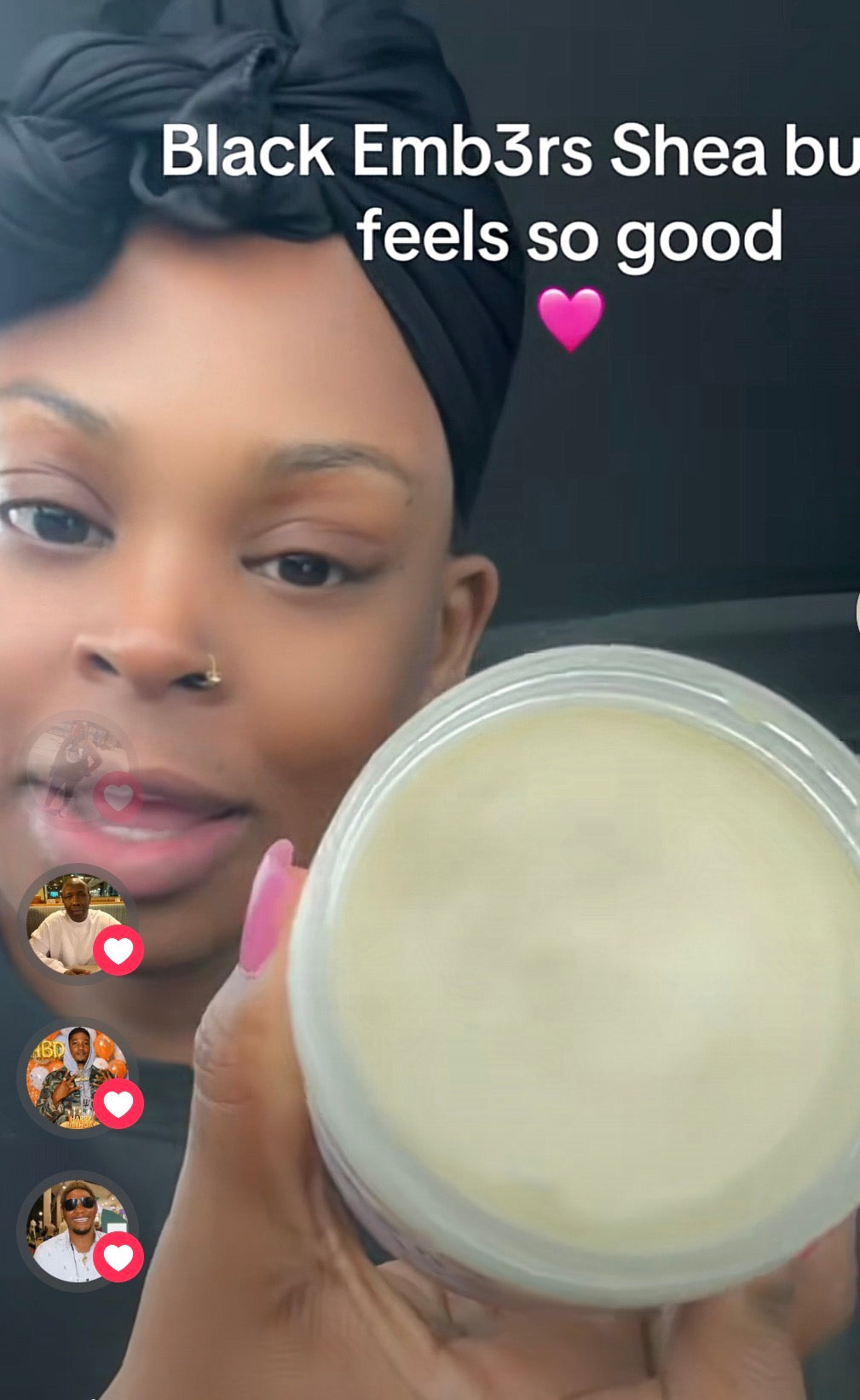 “Rich, Creamy Raw Shea Butter Texture – 100% Unrefined from Ghana 🇬🇭”